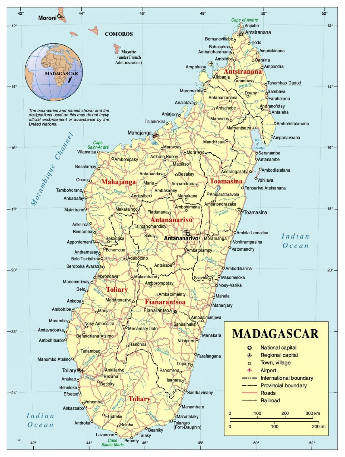 Madagaskar yol haritası 